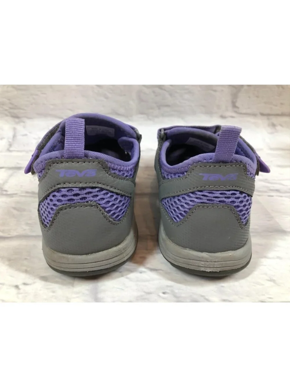 TEVA Girls 2 Rollick Lavender/Gray Water Sport Sandals Shoes